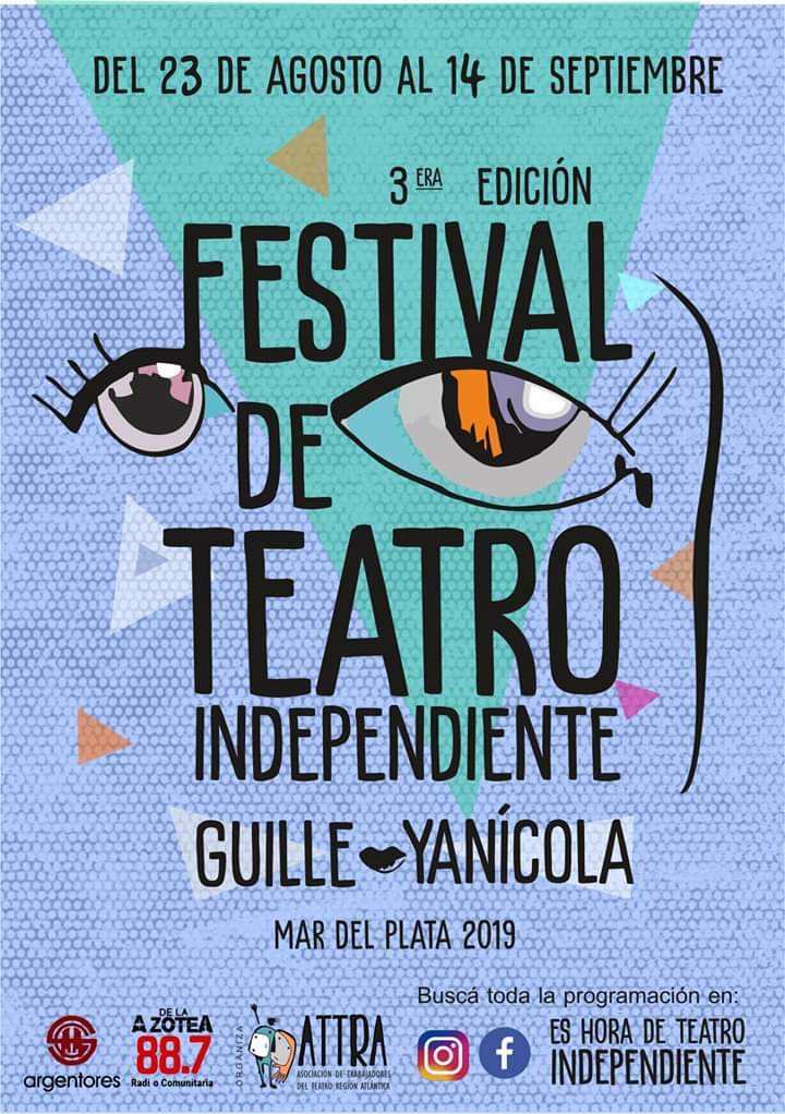 En homenaje a Guillermo Yanícola, continúa el Festival de Teatro Independiente