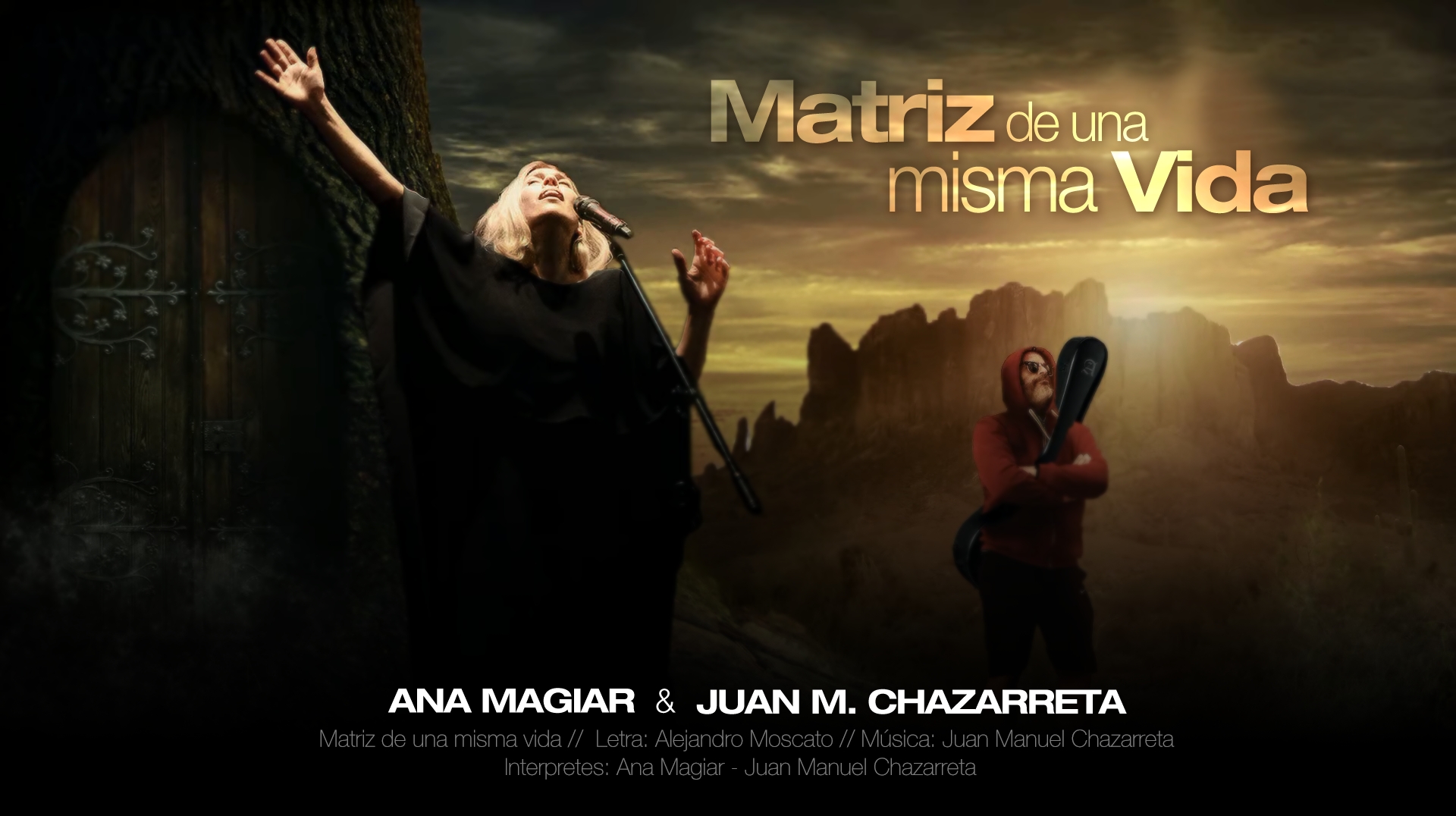 Juan Manuel Chazarreta presenta “Matriz de una misma vida”, junto a Ana Magiar