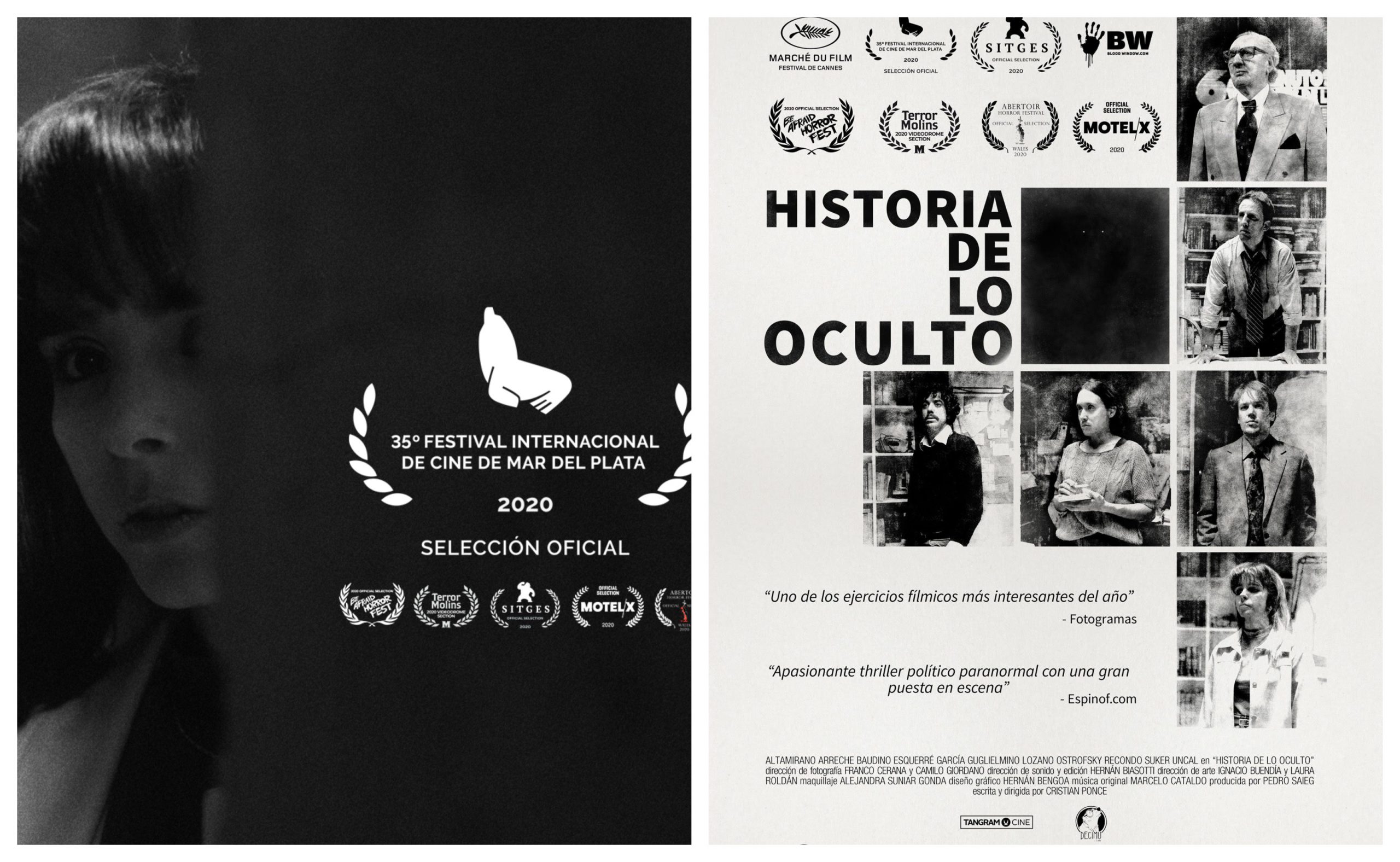 “Historia de lo Oculto” se estrenó en el Festival Internacional de Cine de Mar del Plata