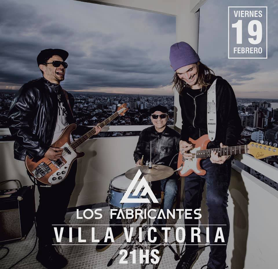 Los Fabricantes : el power trío presentará en vivo sus canciones en la Villa Victoria