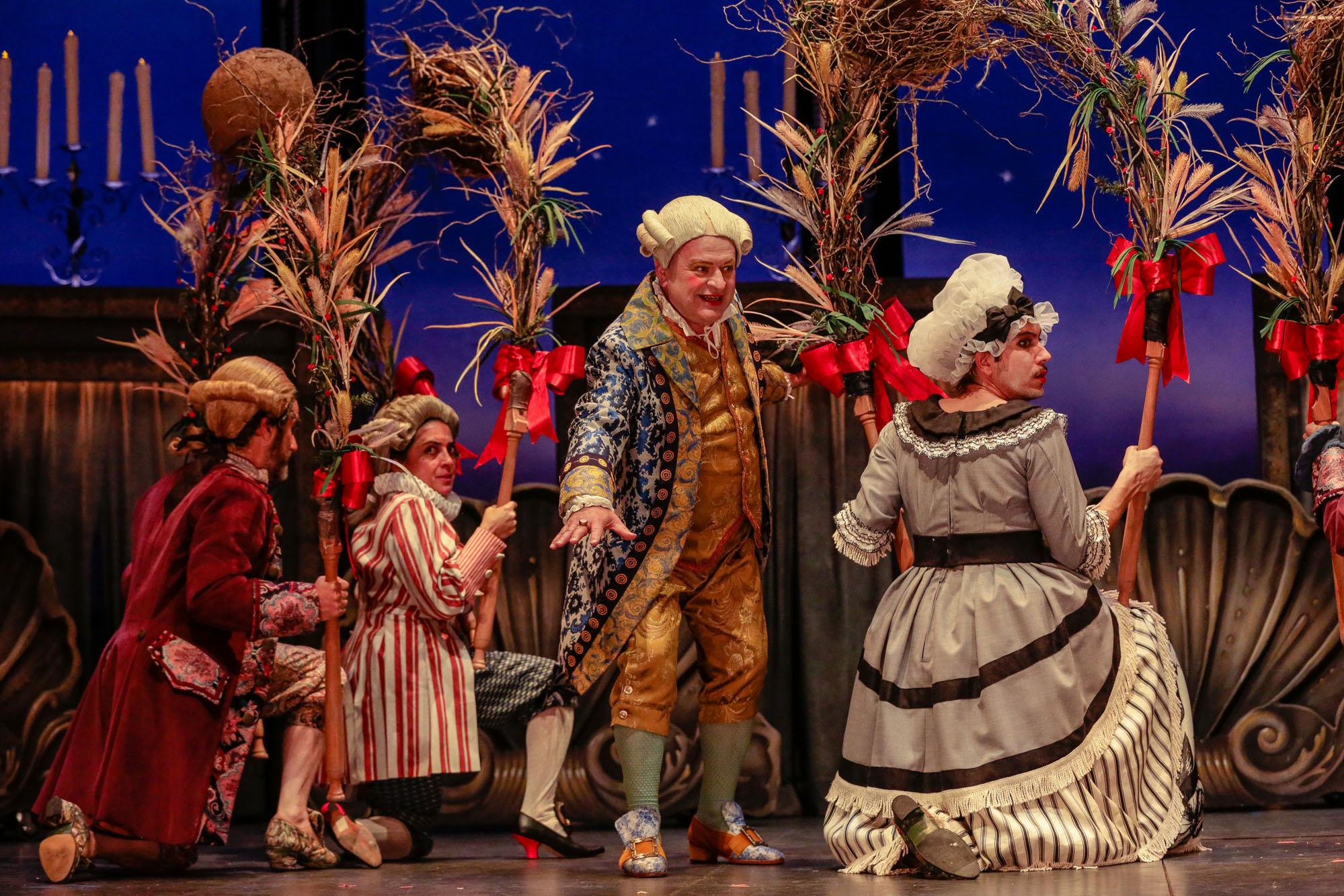 La comedia es peligrosa, una producción  del Teatro Nacional Cervantes en Mar del Plata